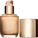 Clarins - Everlasting Youth Fluid Foundation - Verhelderende Foundation - SPF 15 - Tint 112 Amber - 30 ml