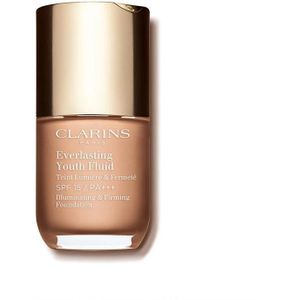 Clarins Everlasting Youth Fluid Foundation Verhelderende Foundation SPF 15 Tint 112.3 Sandalwood 30 ml