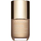 Clarins - Everlasting Youth Fluid Foundation - Verhelderende Foundation - SPF 15 - Tint 105 Nude - 30 ml
