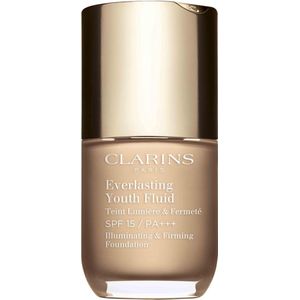 Clarins - Everlasting Youth Fluid Foundation - Verhelderende Foundation - SPF 15 - Tint 105 Nude - 30 ml