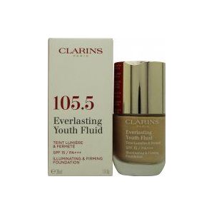 Clarins - Everlasting Youth Fluid Foundation - Verhelderende Foundation - SPF 15 - 30 ml