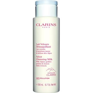 CLARINS LECHE DESMAQUILLANTE ULTRASUAVE P. NORMAL/SECA 200 ML - Reinigingsmelk met biologische plantenextracten uit de Alpen