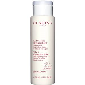 CLARINS LECHE DESMAQUILLANTE ULTRASUAVE P. NORMAL/SECA 200 ML - Reinigingsmelk met biologische plantenextracten uit de Alpen