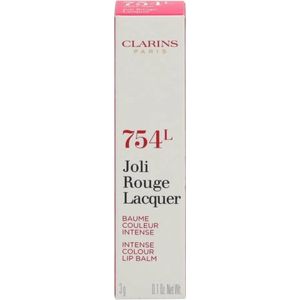 Clarins - Joli Rouge Lacquer - Lippenstift - Hoogglans - Vloeibare Textuur