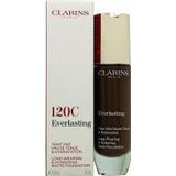 Clarins Everlasting Long-Wearing & Hydrating Matte Foundation 120C Espresso 30 ml