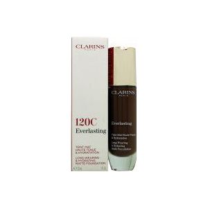 Clarins Everlasting Long-Wearing & Hydrating Matte Foundation 120C Espresso 30 ml