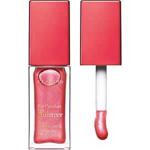 Clarins - Lip Comfort Oil Shimmer Lipgloss 7 ml 04 - Intense Pink Lady