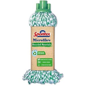 Spontex Materialen, gerecyclede mop van microvezels