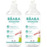 Set van 2 flessen afwasmiddel (500 ml) BEABA wit