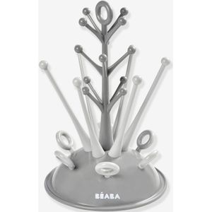 Béaba - Afdruiprek voor zuigflessen - Flessenrek - Grijs