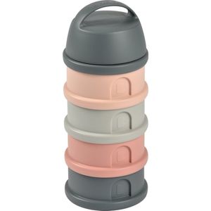 Béaba - Melkpoeder doseerdoosjes - Pink/Grey