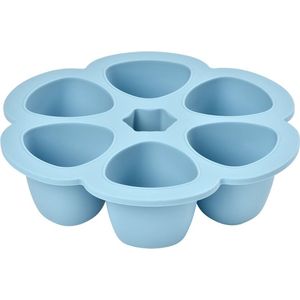 Béaba - Siliconen multiportions - 6x150 ml - Blauw