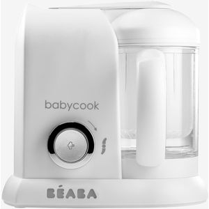 Béaba Babycook Solo® - Stoomkoker-Mixer - Wit/Zilver