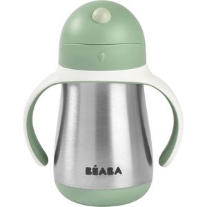 Béaba Rietjesbeker Roestvrij Staal Sage Green 250ml