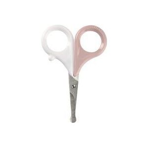 Béaba Nagelschaar voor baby's en kinderen - voor nagelverzorging en manicure - afgeronde tips - roze