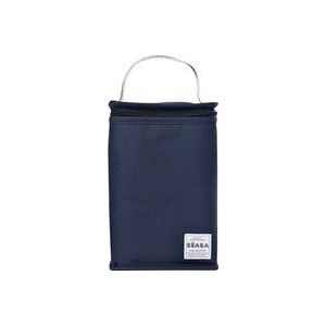 Koeltas voor zuigflessen van BEABA marineblauw/stripes