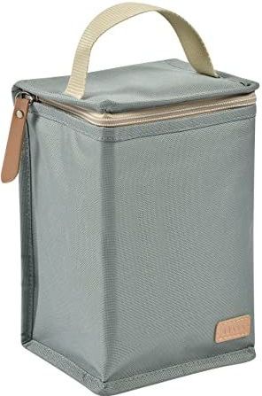 Béaba Geïsoleerde baby lunchtas, grote capaciteit, voor maaltijden, zacht materiaal, opvouwbaar, waterbestendige stof, saliegroen
