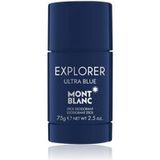 Montblanc Explorer Ultra Blue deodorant stick 75 ml