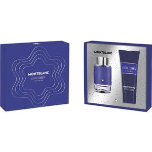 Montblanc Herengeuren Explorer Ultra Blue Cadeauset Eau de Parfum Spray 60 ml + Shower Gel 100 ml