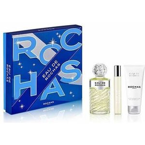 Parfumset voor Dames Rochas Eau de Rochas 3 Onderdelen