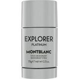 Montblanc Explorer Platinum Stick Deodorant 75 g