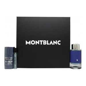 Mont Blanc Explorer Ultra Blue Geschenkset 100ml EDP + 75g Deodorant Stick + 7.5ml EDP
