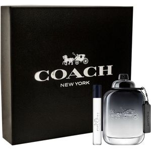 Coach For Men - 60 ml Eau de Toilette + 7.5 ml Travel Spray - Geschenkverpakking - Aanbieding voor mannen - Vaderdag
