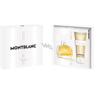 Mont Blanc Signature Absolue - 50 ml eau de parfum spray + 100 ml bodylotion - cadeauset voor dames