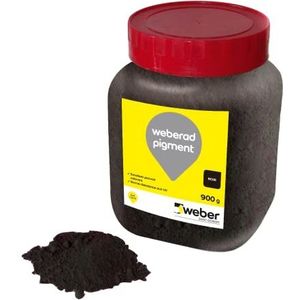 Weber ad pigmentverf voor beton, 900 g, zwart