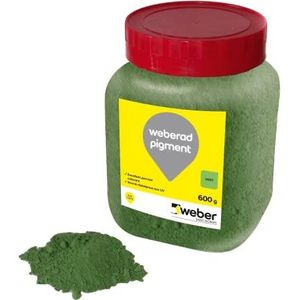 Weber ad pigmentverf groen voor beton en mortel, 600 g, groen