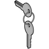 Schneider Electric ZBG455 vervangende sleutels, set sleutel N 455