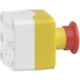 Schneider Electric Harmony XALK178G Paddestoelschakelaar In behuizing 120 V/AC 6 A 2x NC, 1x NO IP66 (conform EN 60529)