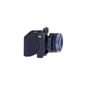 Harmony Xb5 Knop Platte Blauw Led 24V