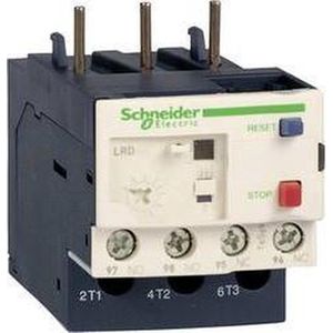 Schneider LRD22 motorbeschermingsrelais, 16-24A, 1S + 1Ö, klasse 10A