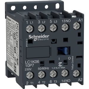 Schneider Electric LC1K0610P7 Contactor 1x NO 1 Stuk(s)