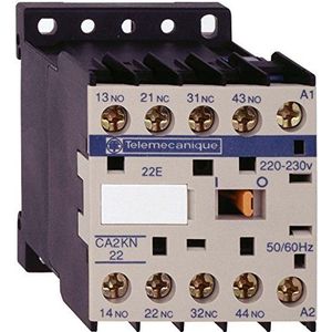 Schneider Electric CA2KN31V7 Relais 400 V 50/60 Hz, besturingsrelais 3 NO 1 Nc contacten