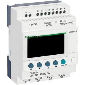 Schneider-Electric Zelio smart rel.,8I/4RO,12VDC