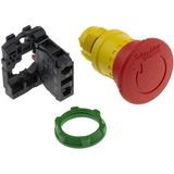 Harmony - XB5 - Noodstopdrukknop - Rood - Kunststof - IP66