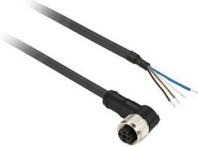 Telemecanique - XZCP - Sensorkabel - 4-polig - M8 Haaks - 60V