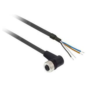 Schneider-Electric Sensorkabel XZCP met schroefconnector M12 haaks 4-polig 250V