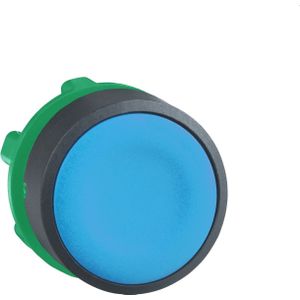 Schneider - Electric ZB5AA6 Harmony ZB5AA6 Drucktaster mit Tastenfeld, Betätiger flach 1 Taste Blau d