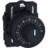 Schneider Electric - ZB5AD922 - Potentiometer - Zwart - 22 mm