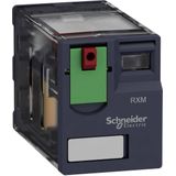 Schneider Electric 14 pin plug in relais 24Vac spoel, 6A 4PDT, Relais