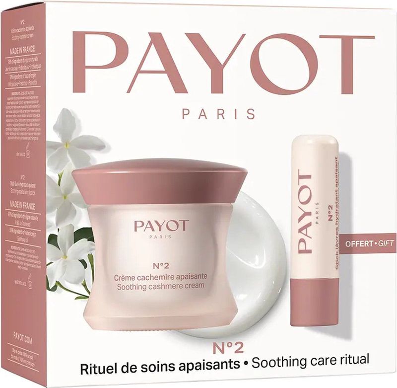 Payot - N°2 Collection - Gift Set - Lippenbalsem en Crème - 4 g en 50 ml