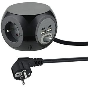 Electraline Stekkerdoos met schakelaar, 35441