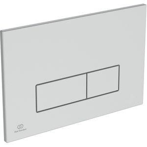 Ideal Standard Oleas M2 bedieningspaneel mat chroom voor Ideal Standard ProSys inbouwreservoir