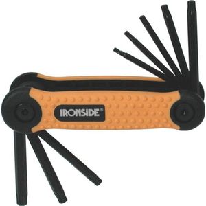 Ironside - Recht - Torxsleutels - 8-delig - Inclusief Inbus