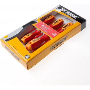 Schraubendreher-Set VDE 5-teilig 2500 2-Komponenten-Griff Chrom-Vanadium-Stahl