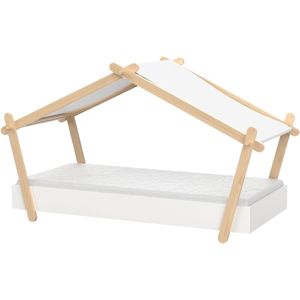 CBA - Kinderbed Lodge - Wit - 90x200