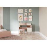 Eik Abrikoos - Bureau - 106,6x44,9x87,7 cm - Eiken